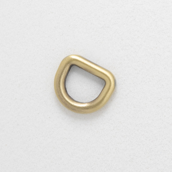 10mm Antique Brass D-Ring (Pack of 10)