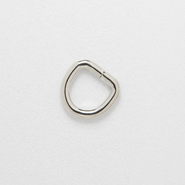 13mm Nickel D-Ring (Pack of 10)