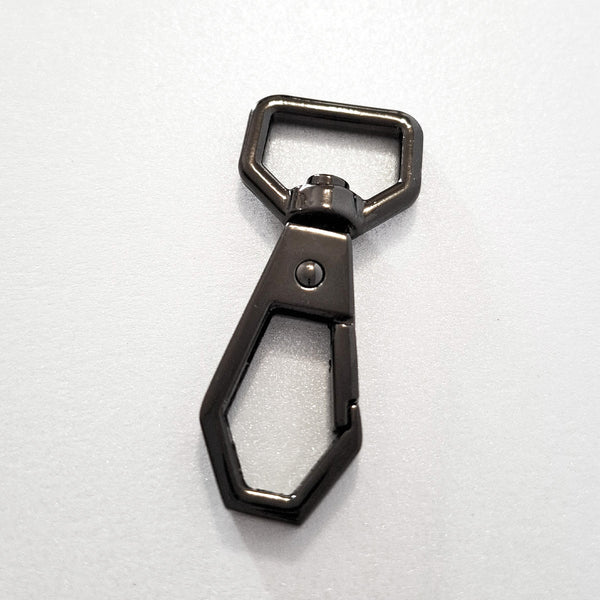 16mm Gun Metal Dog Clip (Pack of 10)