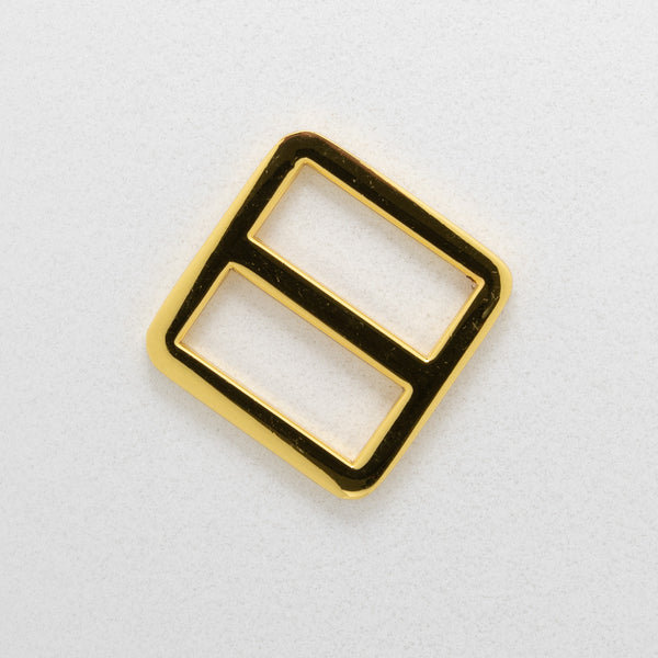 19mm Gilt Adjustable Slider / Tri-glide (Pack of 10)