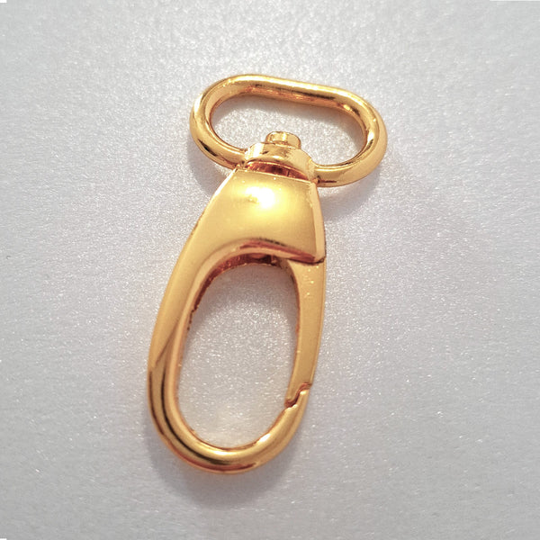 19mm Gilt Dog Clip (Pack of 10)