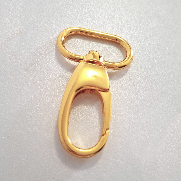 25.5mm Gilt Dog Clip (Pack of 10)