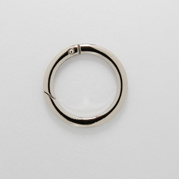 32mm Nickle O Ring with Spring Clip (Pack of 4)