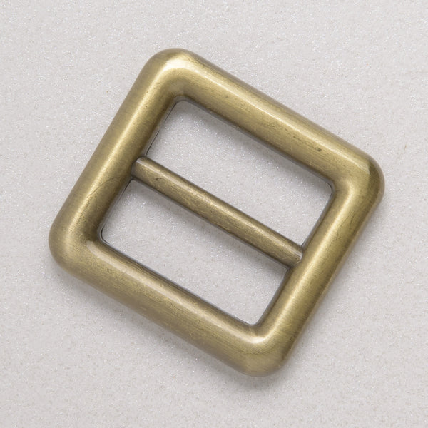19mm Antique Brass Adjustable Slider (Pack of 5)