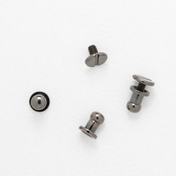 8*6mm Gunmetal Holster Stud (Pack of 10)