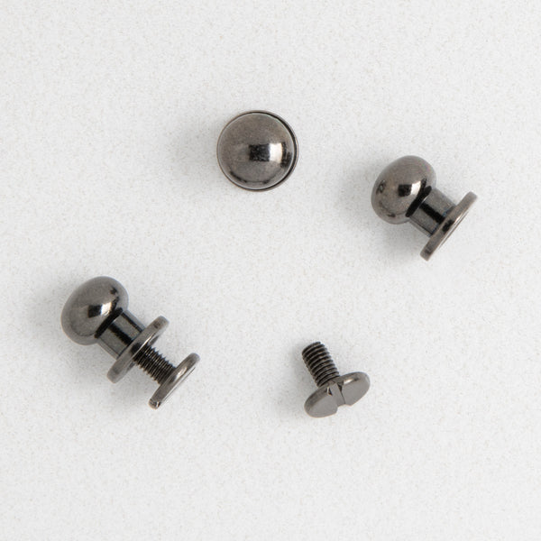 9*8mm Gunmetal Holster Stud (Pack of 10)