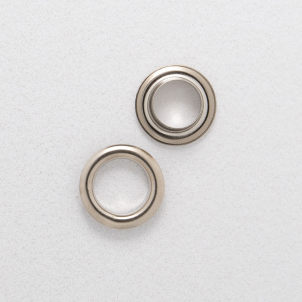 8mm Nickle Eyelets (Pack of 10)