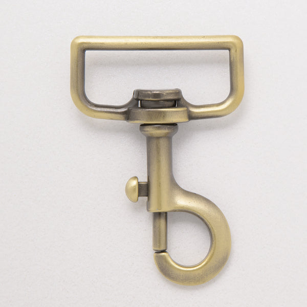 38mm antique brass trigger hook