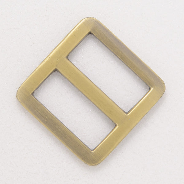 20mm antique brass adjustable slider