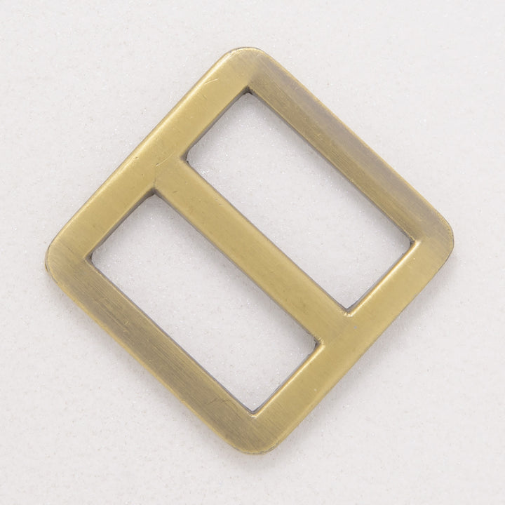 20mm antique brass adjustable slider
