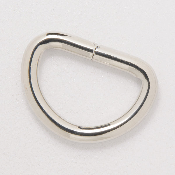 25mm nickel unwelded d-ring