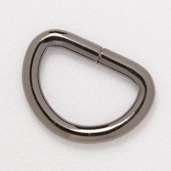 25mm gun metal unwelded d-ring