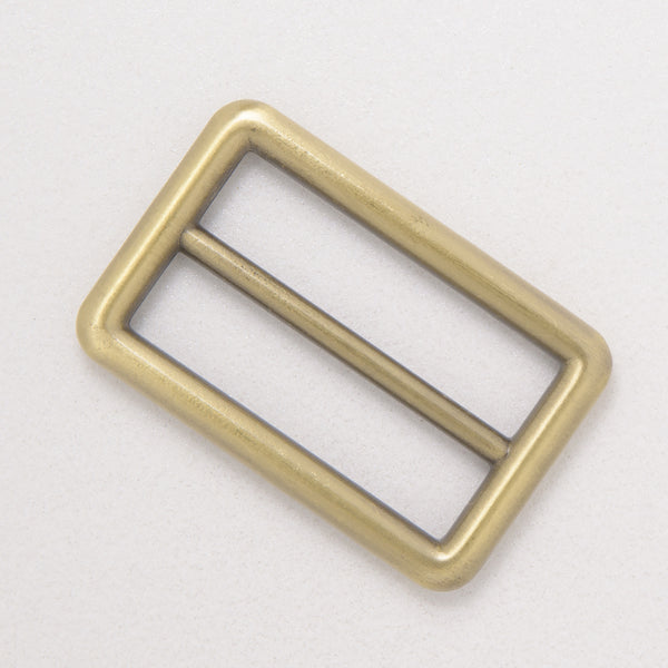 38mm antique brass adjustable slider