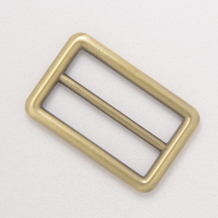 38mm antique brass adjustable slider