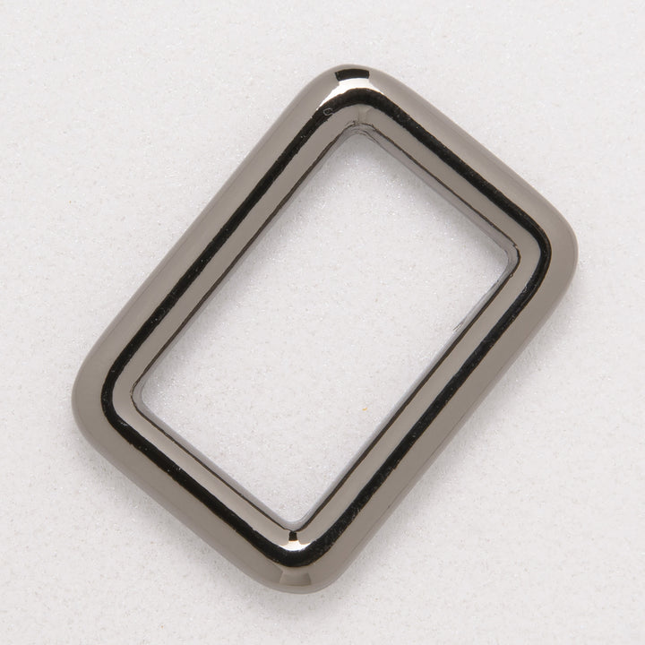 25mm gun metal square ring
