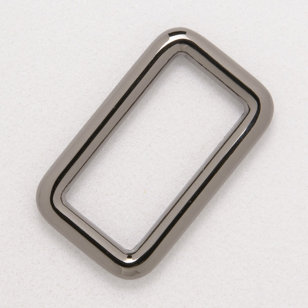 32mm gun metal square ring