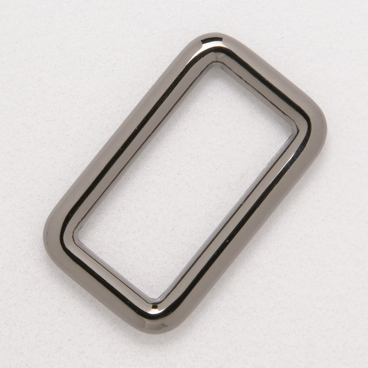 32mm gun metal square ring