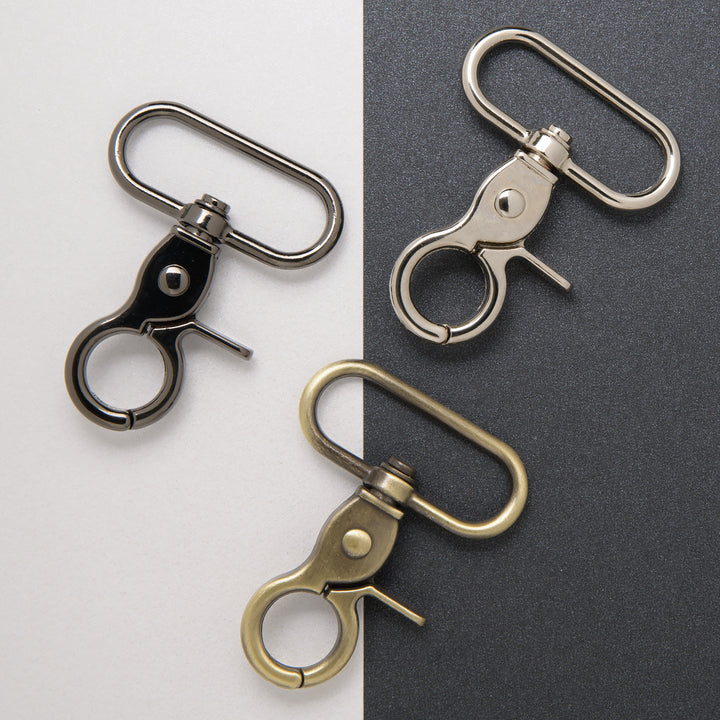 38mm trigger hooks, nickel, gun metal, antique brass