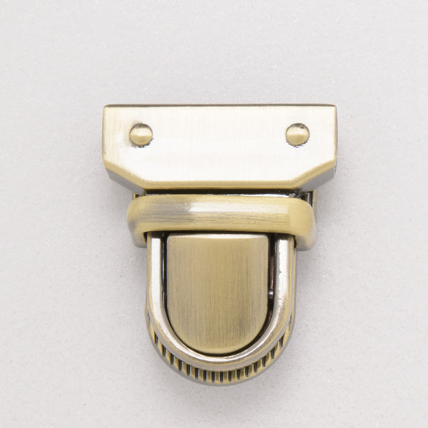 28.5mm antique brass tuck lock 