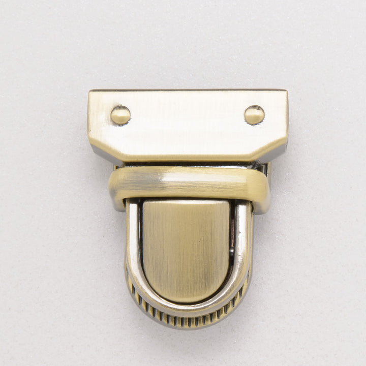 28.5mm antique brass tuck lock 
