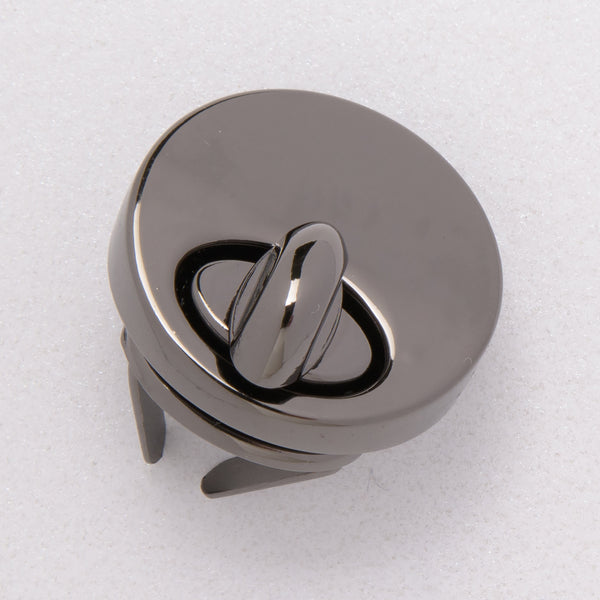 25mm gun metal turn lock