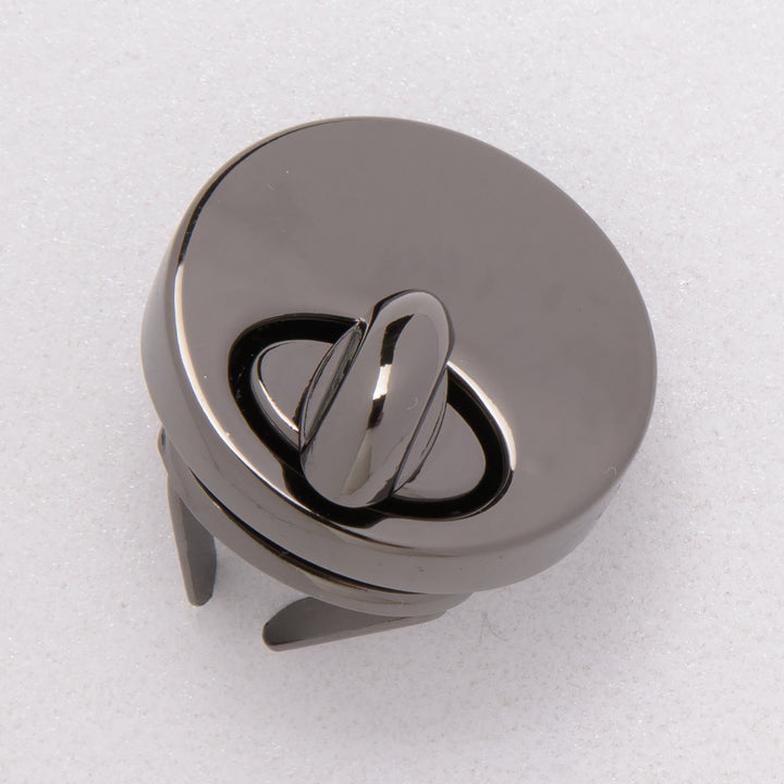25mm gun metal turn lock