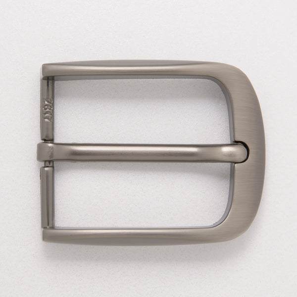 40mm brushed nickel buckle