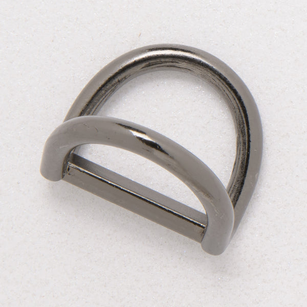 16.5mm nickel double d-ring