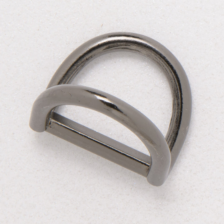 16.5mm nickel double d-ring