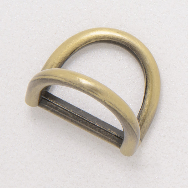 16.5mm nickel double d-ring