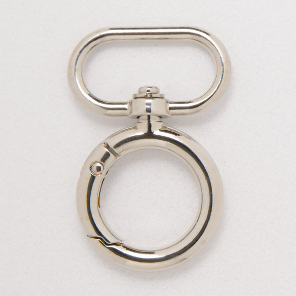 Nickel swivel trigger hook