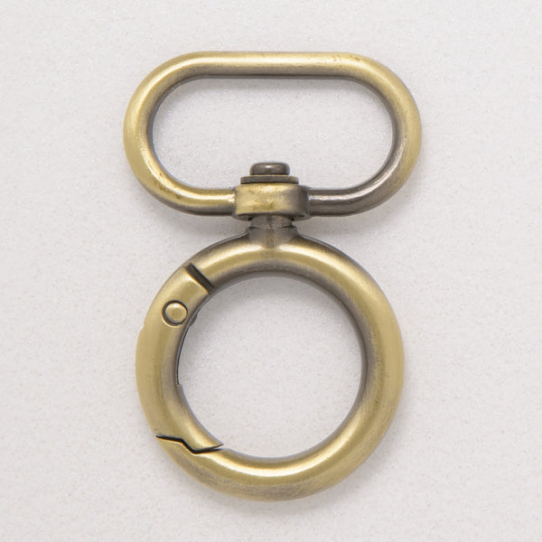 Antique brass trigger hook
