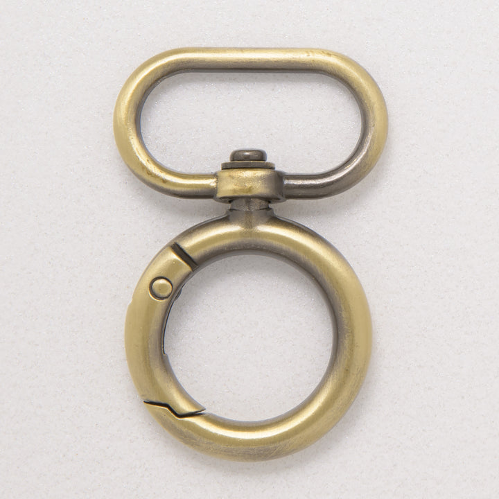 Antique brass trigger hook